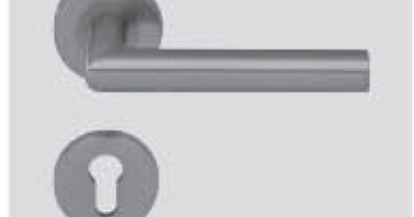 Dorēpu SS Lever Handle Dormakaba Pure 8906 - c/w rose and escutcheon (SS304)